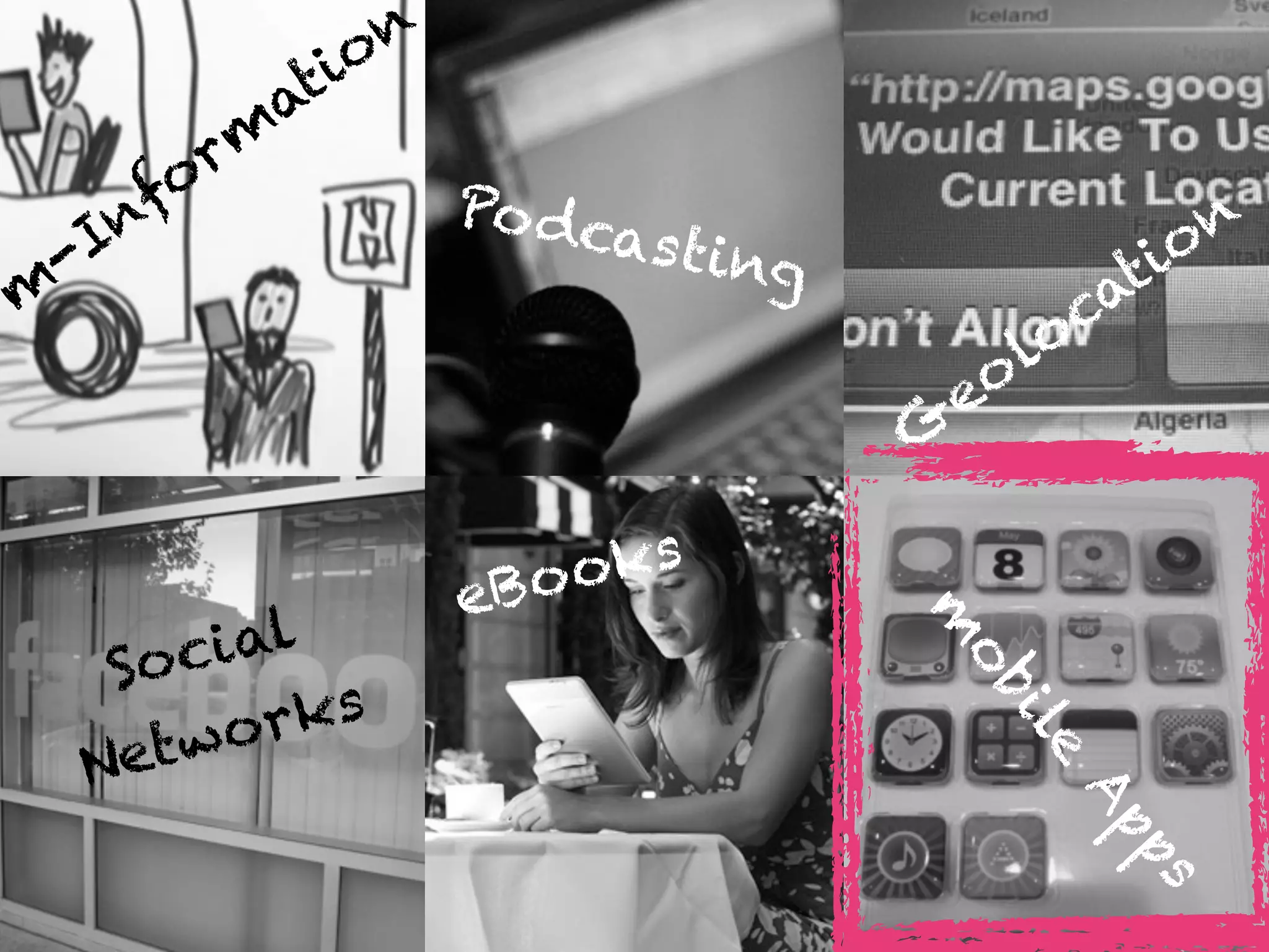 o n
          ti
Step towards digital
         a
      rm
   lecture room
     fo          Po dc                                n
   In                 a   s ting                    o
m
 -                                             ti
                                             ca
                                          lo
                                       eo
                                   G

                 eB o oks
       ial



                                   m
   So c



                                   ob
    tw o rks



                                        il
  Ne



                                          e
                                            Ap
                                              ps
 