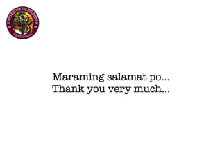 Maraming salamat po...
Thank you very much...
 