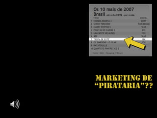 Marketing de “pirataria”?? 