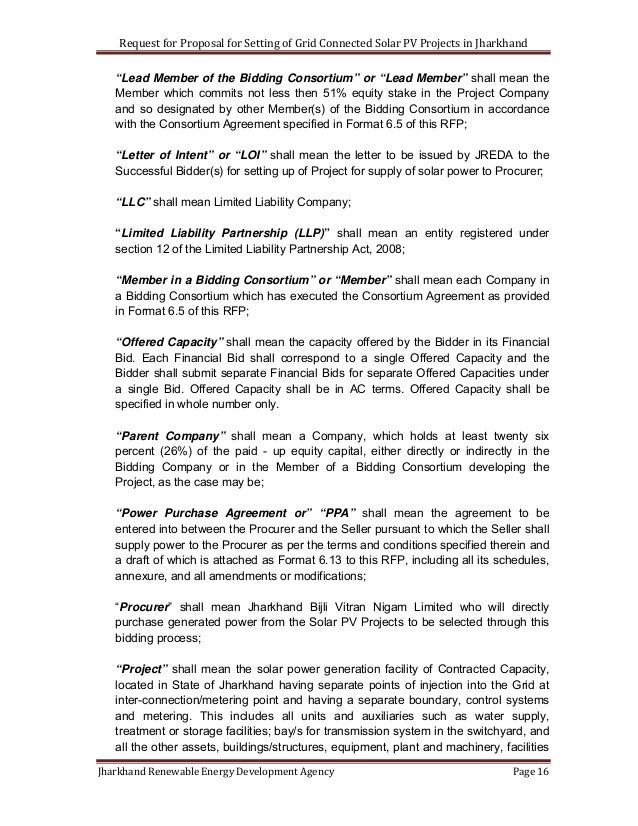 power purchase agreement sample