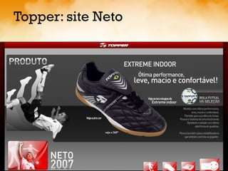 Topper: site Neto 