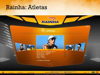 Rainha: Atletas 