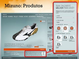 Mizuno: Produtos 