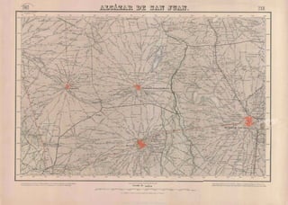  Mapa topográfico Alcázar de San Juan (Año 1886). MTN 0713 