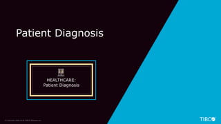 37© Copyright 2000-2018 TIBCO Software Inc.
HEALTHCARE:
Patient Diagnosis
Patient Diagnosis
 