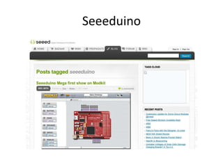 Seeeduino
 