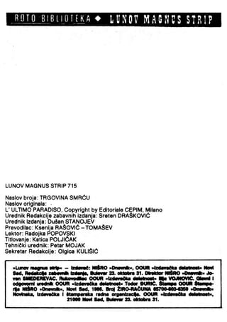 0715. trgovina smrću