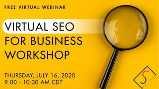 SEO For Small Businesses
 