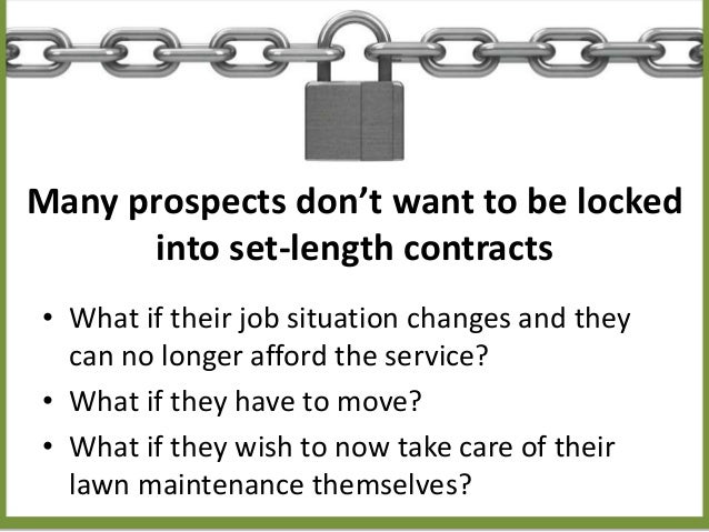 why residential maintenance contracts are hurting your business lawn maintenance contracts
