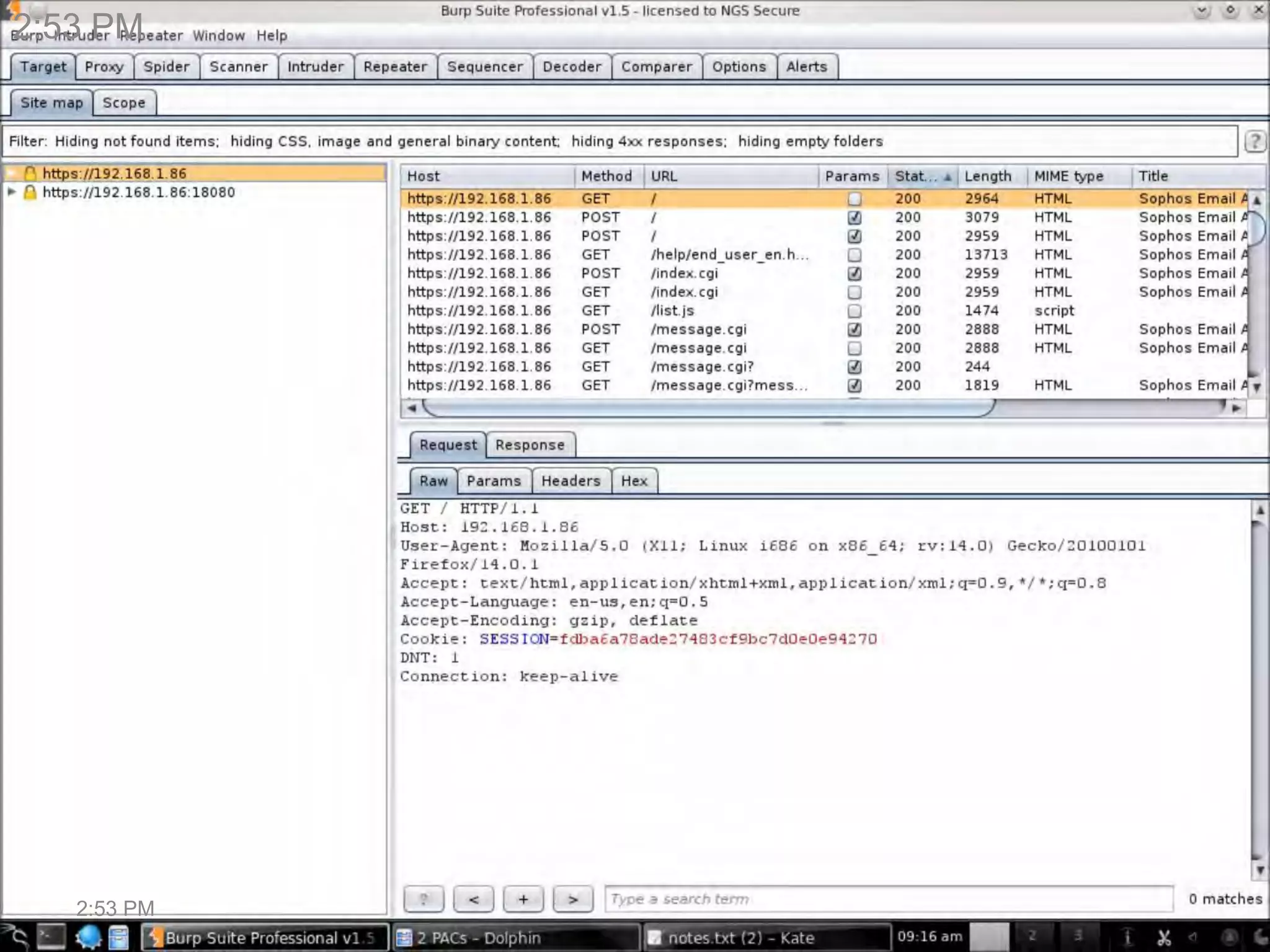 Oh dear… looks like fun for an
attacker
2:53 PM
2:53 PM
 