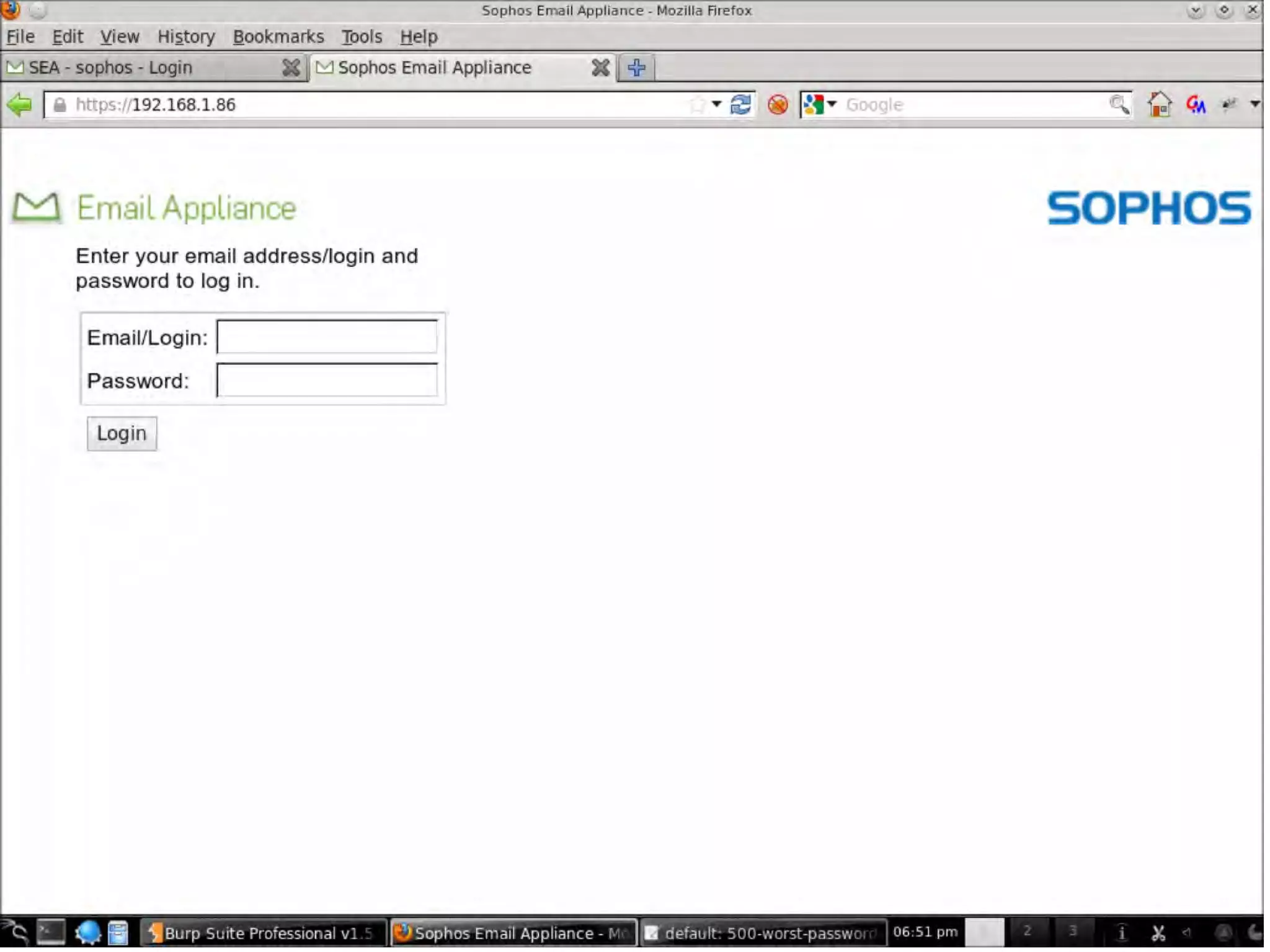 Easy password attacks…
2:53 PM
2:53 PM
 