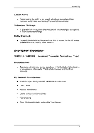 Resume_Monika_Raj | PDF