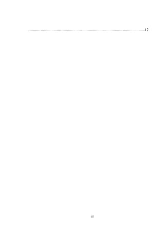 ........................................................................................................................12
iii
 