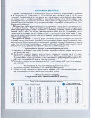 072 Окружающ. Мир. Контр. И Провер. Работы. 4кл Вахрушев А.А. И Др.