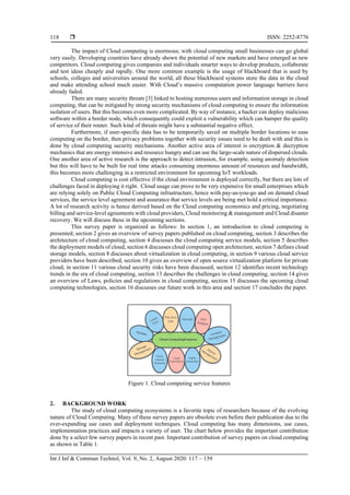 Work Consuning Computing 07 20252 cloud computing survey | PDF