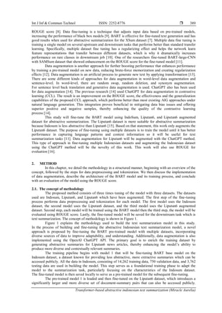 Transformer-based abstractive indonesian text summarization | PDF