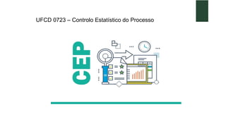 UFCD 0723 – Controlo Estatístico do Processo
 