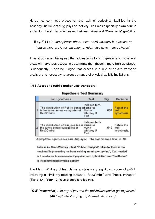Expository essay: Dissertation on sra