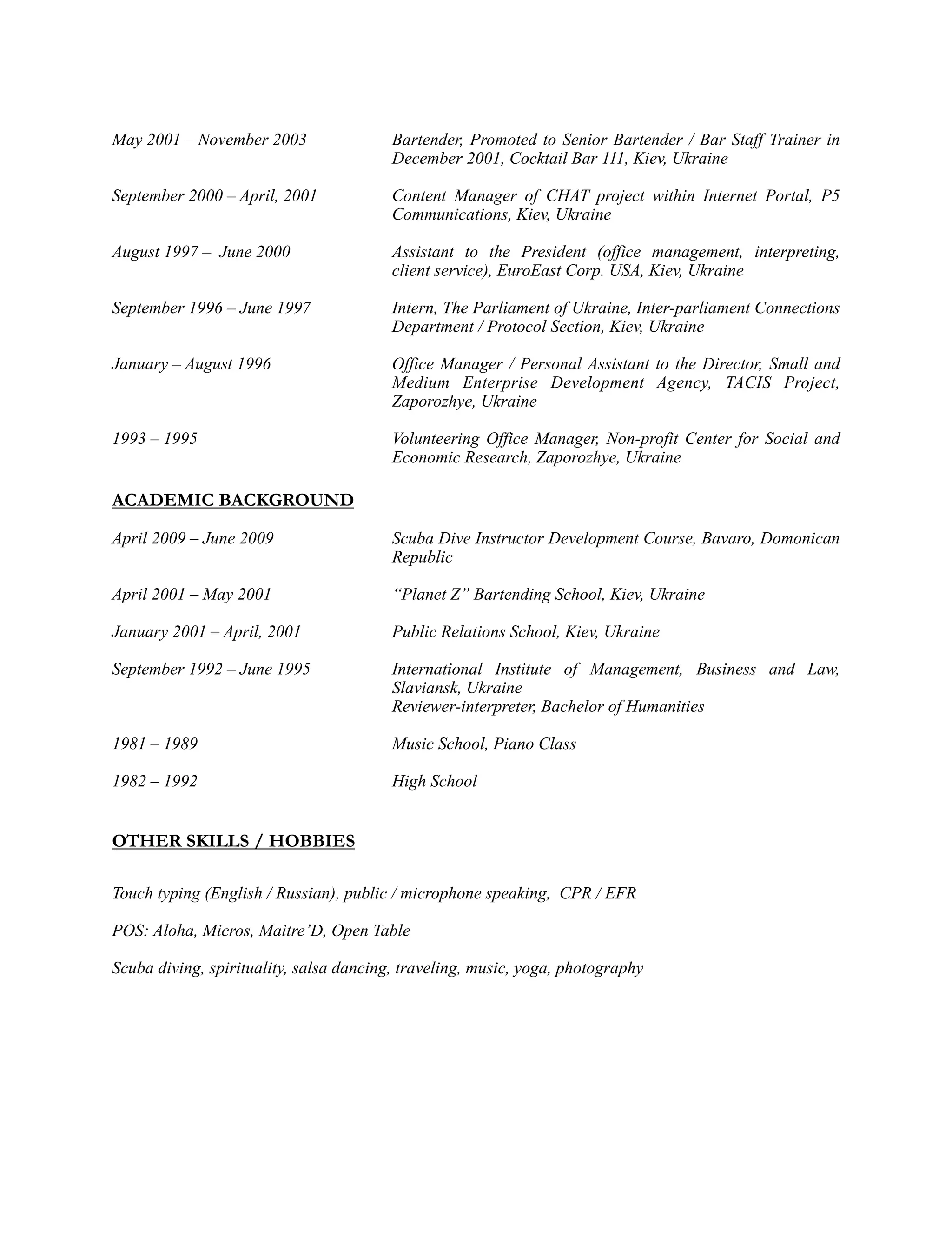 NZ CV gen PDF Business And Finance Nz cv gen pdf business and finance