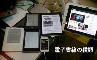 電子書籍の種類
 