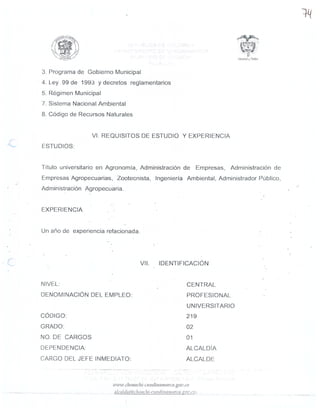 MANUAL DE FUNCIONES SEGUNDA PARTE