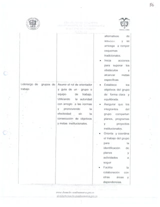 MANUAL DE FUNCIONES SEGUNDA PARTE