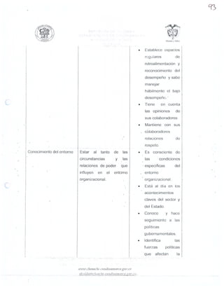 MANUAL DE FUNCIONES SEGUNDA PARTE
