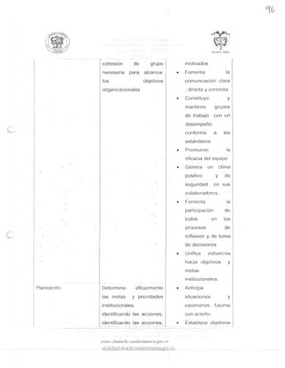 MANUAL DE FUNCIONES SEGUNDA PARTE