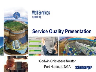 Service Quality Presentation
Godwin Chidiebere Nwafor
Port Harcourt, NGA
 
