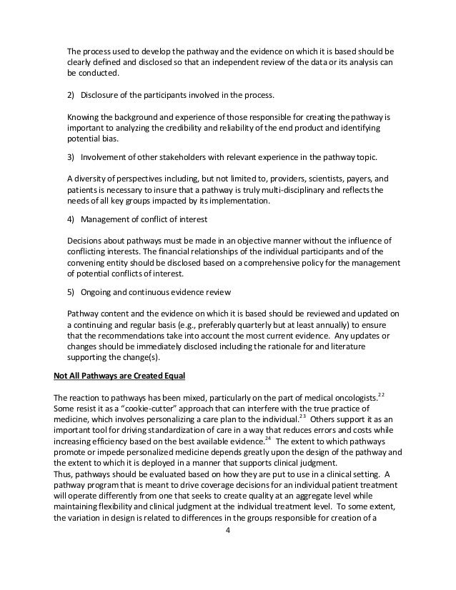 clinical pathway definition