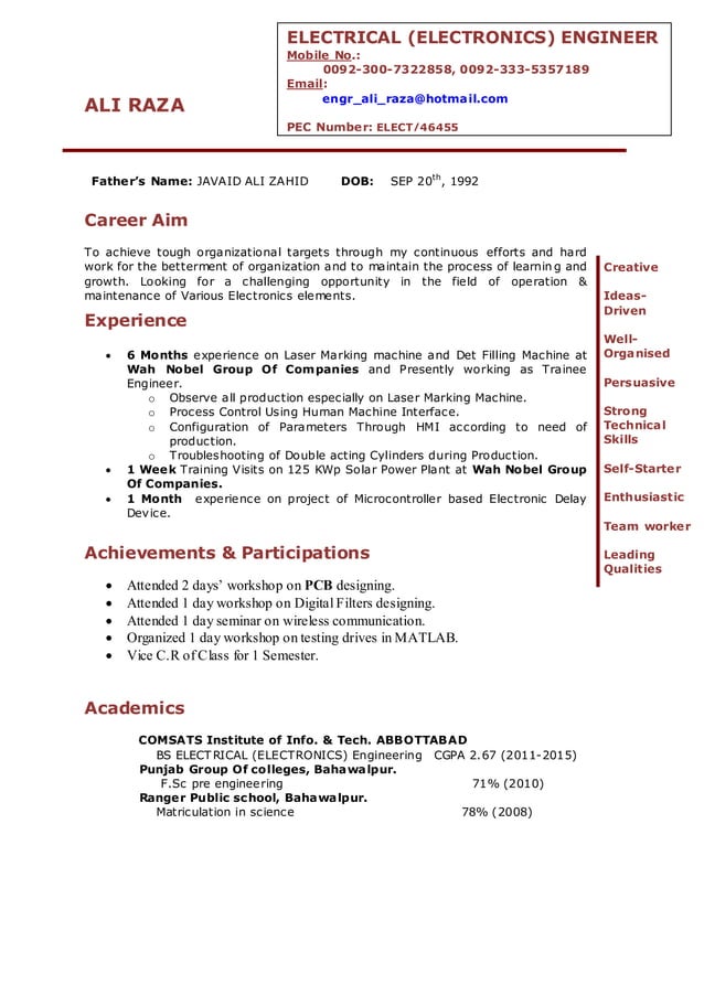 MY CV+ | PDF