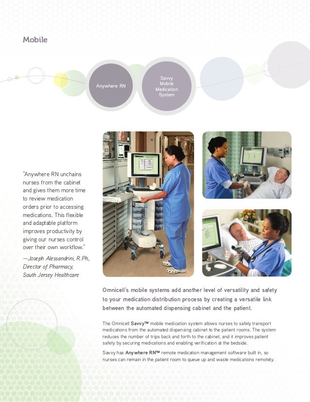 Omnicell Solutions Overview Brochure 704C