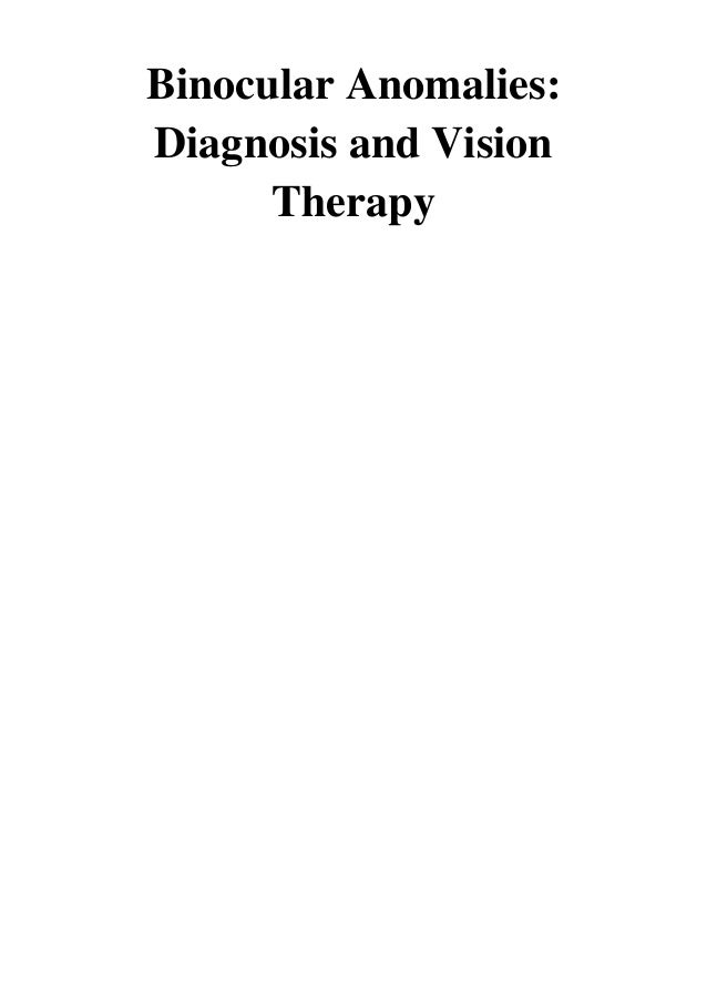 (2002) Binocular Anomalies (PDF) Diagnosis and Vision Therapy by Joh…