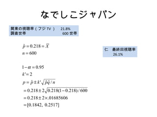 076 母比率の推定