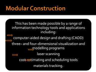 076 Modular Construction | PPTX