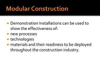 076 Modular Construction | PPTX