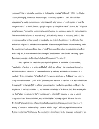 Internal Language - External Implications | PDF