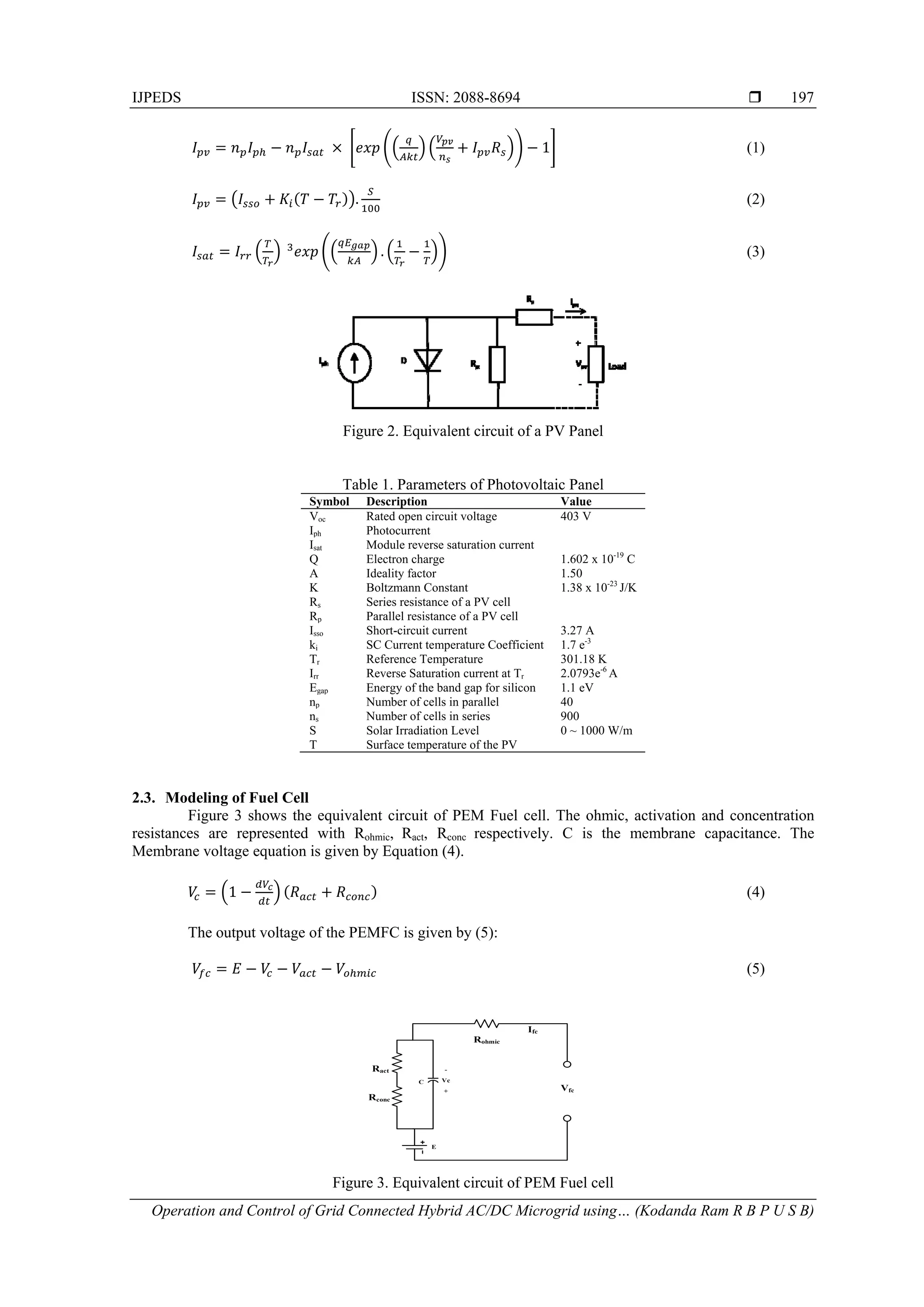 Operation and Control of Grid Connected Hybrid AC/DC Microgrid using ...