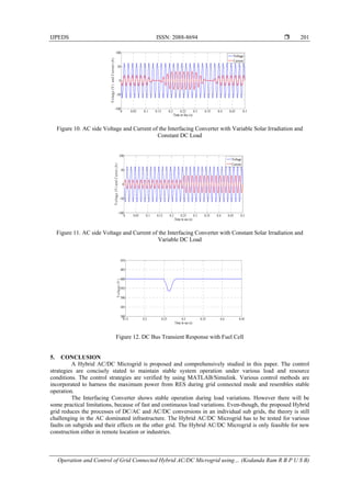 Operation and Control of Grid Connected Hybrid AC/DC Microgrid using ...