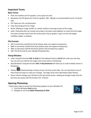Photoshop cc 2018 essential skills | PDF