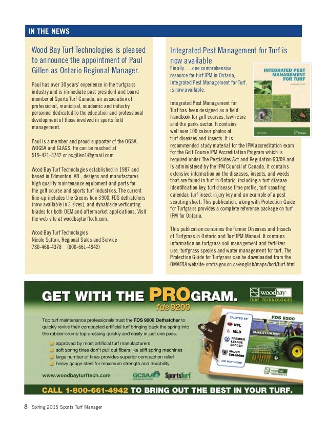 Sports Turf Manager 15 Spring