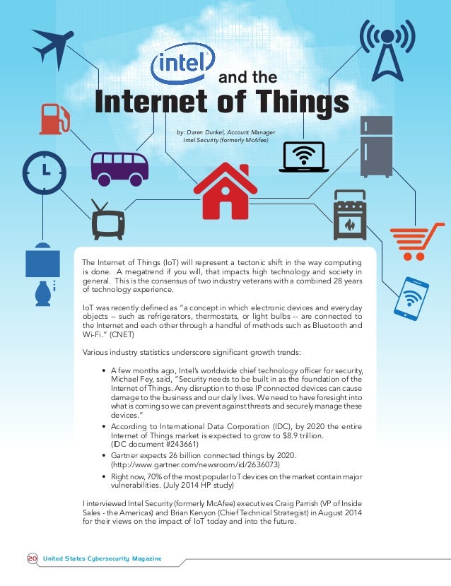 Intel And The Internet Of Things