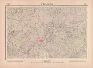  Mapa topográfico Almagro (Año 1888). MTN 0785