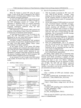 Design and Implementation of a GPS based Personal Tracking System | PDF