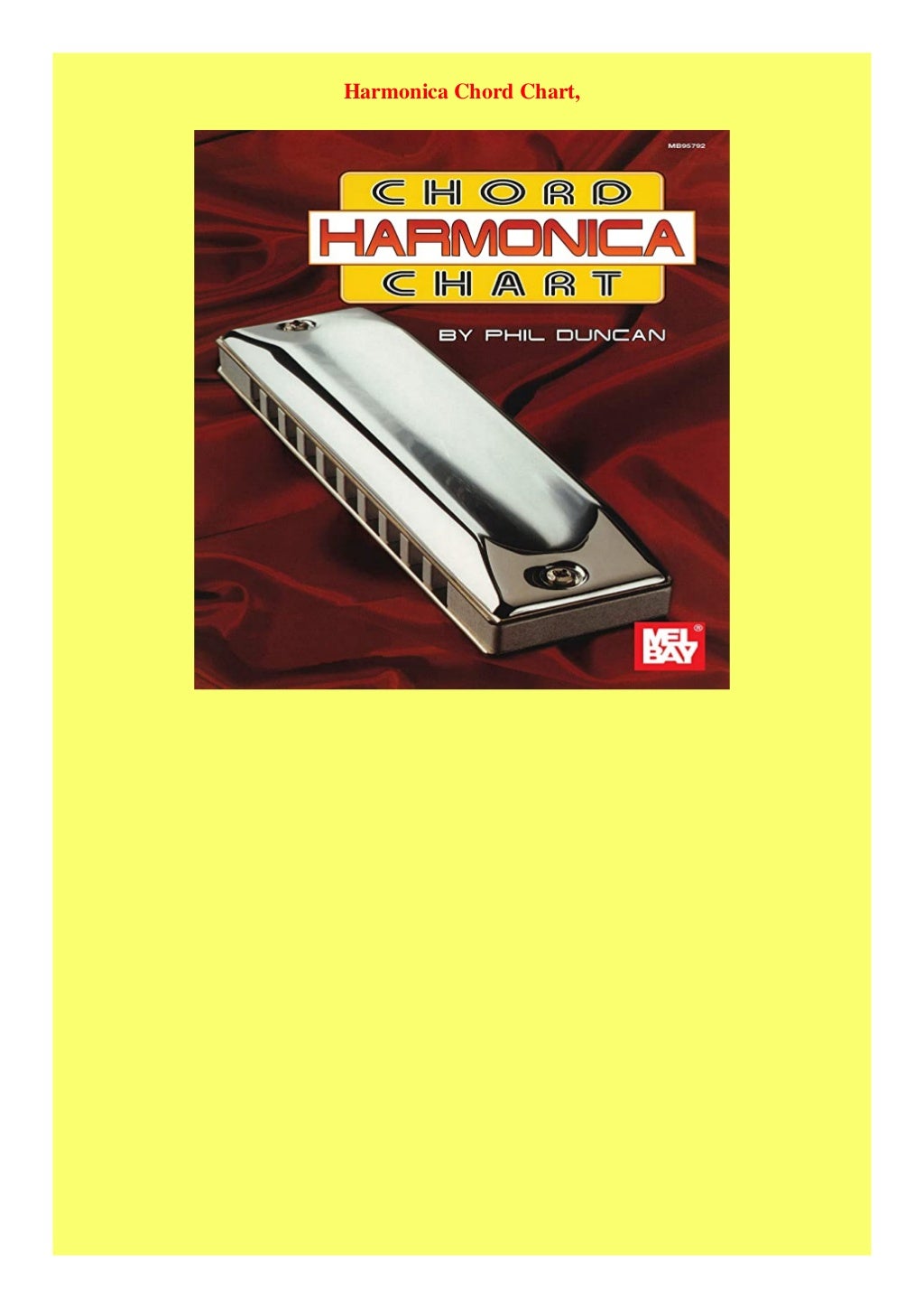 PDF Harmonica Chord Chart