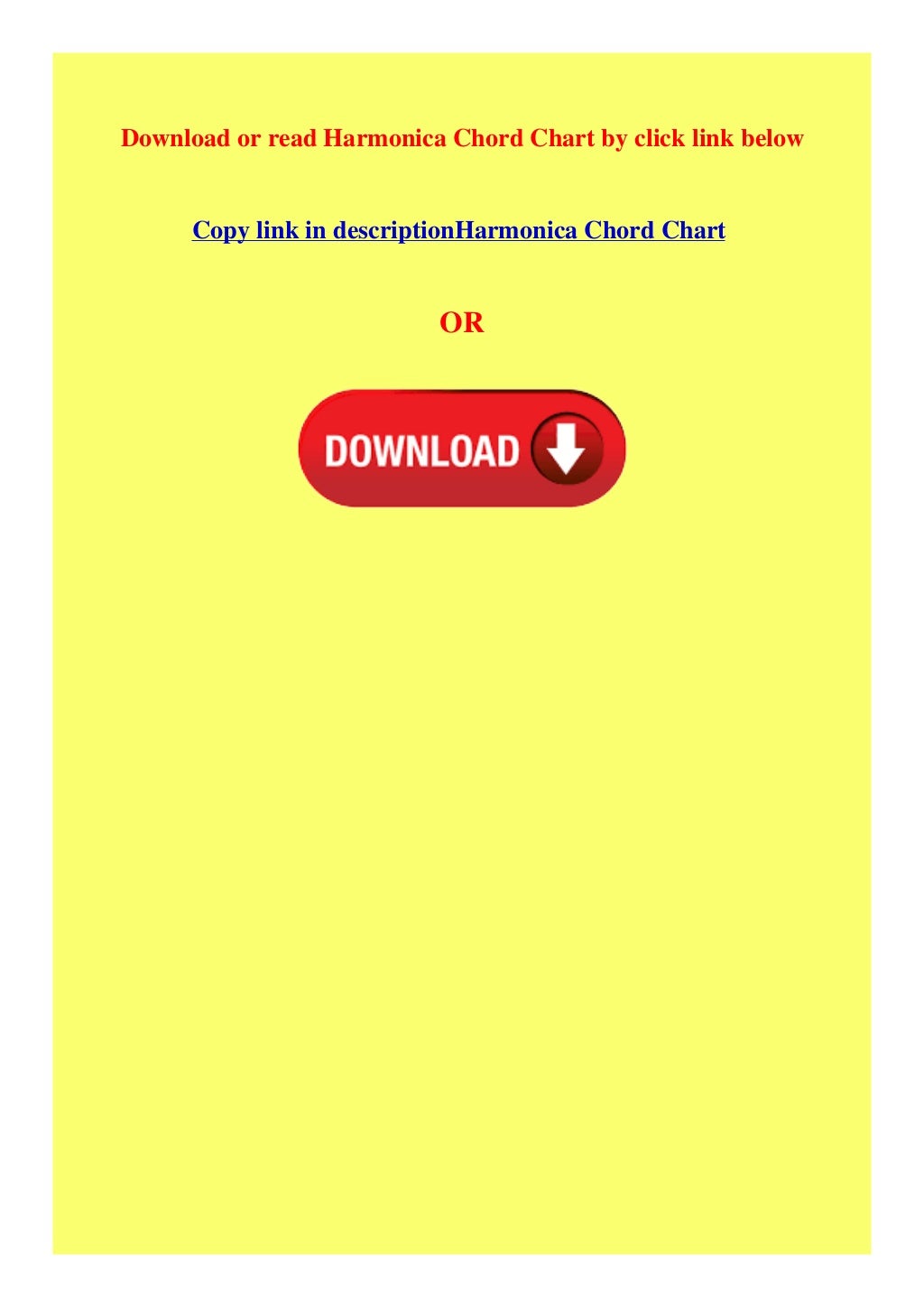 PDF Harmonica Chord Chart