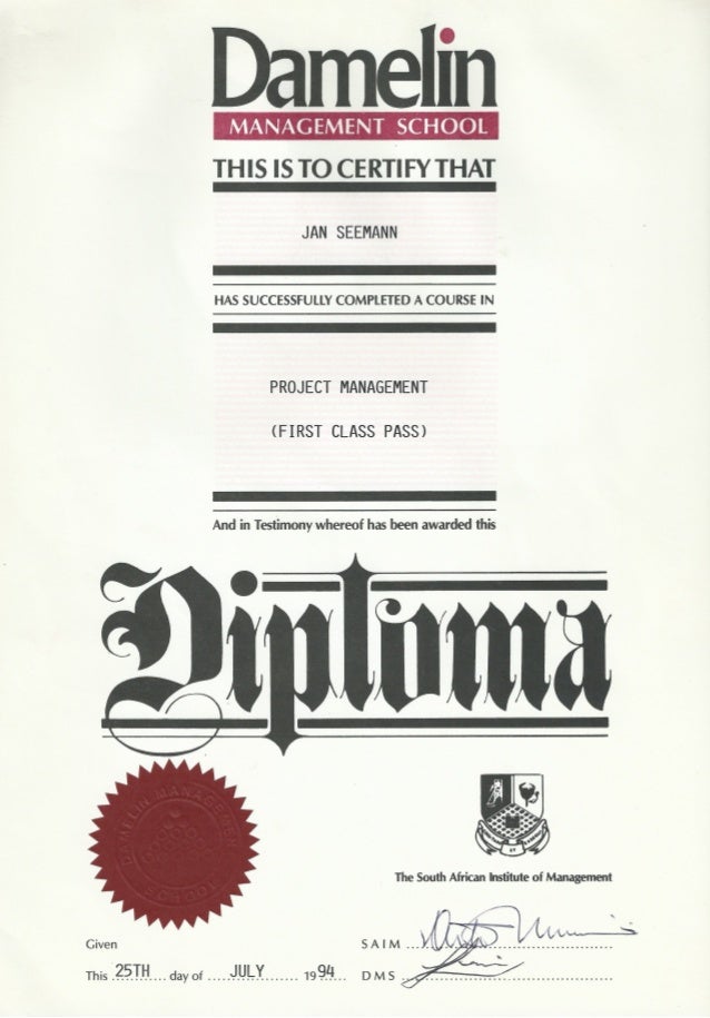 damelin-pm-diploma