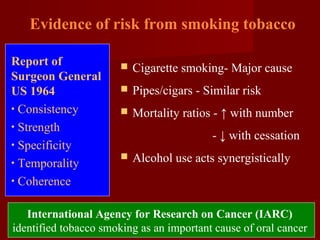 Epidemiology of oral cancer | PPT