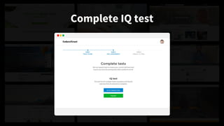 Complete IQ test
 