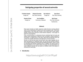 38
https://arxiv.org/pdf/1312.6199.pdf
 